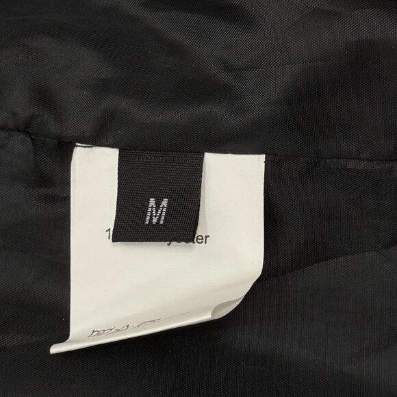 Freedom Studio Motor Racing Jacket Medium Black Vegan Leather Moto Streetwear - Picture 8 of 12